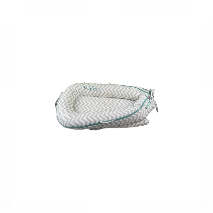 Shop DockATot Deluxe+ Dock, Silver Lining (Chevron) at GoodBuy Gear