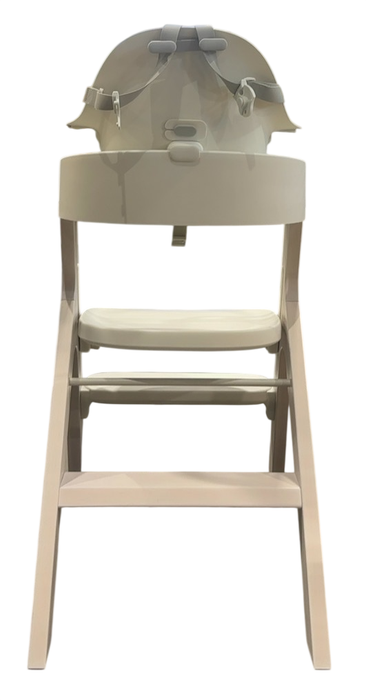 Shop Mockingbird High Chair, Cloud Washed Beech, White at GoodBuy Gear