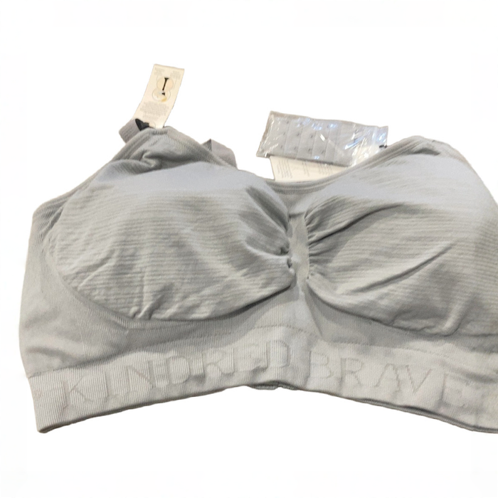Shop Kindred Bravely Sublime Hands-Free Pumping & Nursing Bra, Grey, X-Large, Super Busty at GoodBuy Gear