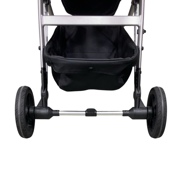 Shop Mockingbird Single to Double 2.0 Stroller, 2024, Sea, Silver With Penny Leather, Watercolor Drops at GoodBuy Gear