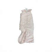 Shop Halo Sleepsack Swaddle Plushy Dot Velboa, Newborn, Pink at GoodBuy Gear