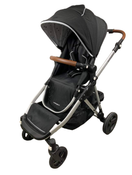 used Mockingbird Single to Double Stroller, Watercolor Drops, Black , Silver with Penny Leather, 2023