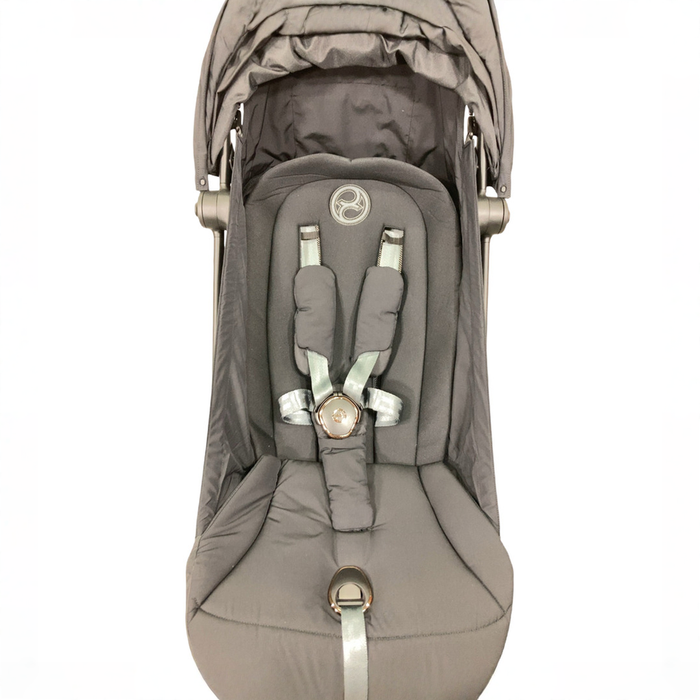 Shop Cybex Coya Stroller, 2024, Rose Gold, Sepia Black at GoodBuy Gear