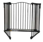 Shop Toddleroo By North States Deluxe Decor Safety Gate, Bronze at GoodBuy Gear
