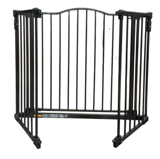 Shop Toddleroo By North States Deluxe Decor Safety Gate, Bronze at GoodBuy Gear