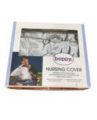 Shop Boppy Nursing Cover, Grey Ferns at GoodBuy Gear