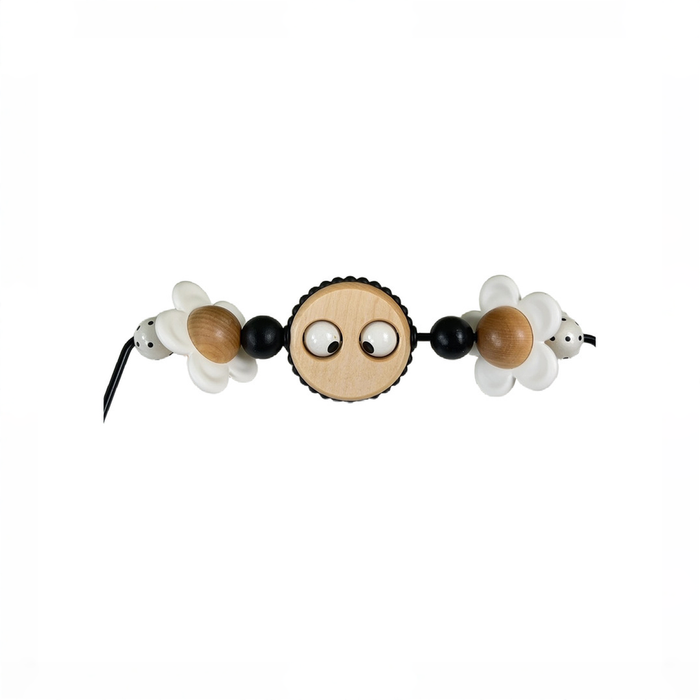Shop BabyBjorn Toy For Baby Bouncer, Googly Eyes Black & White at GoodBuy Gear