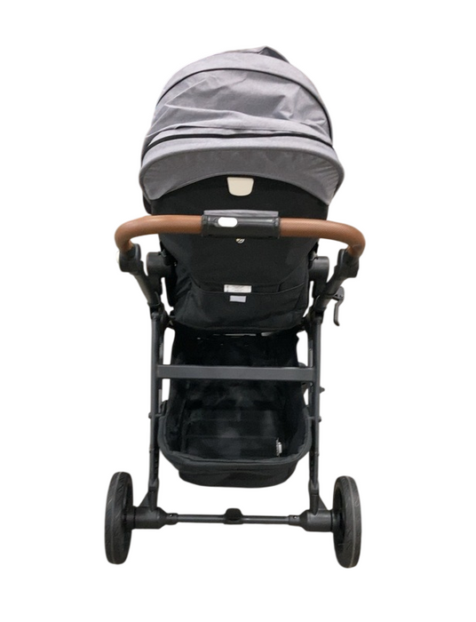 Shop Mockingbird Single 3.0 Stroller, 2025, Heather Grey, Charcoal with Penny Leather at GoodBuy Gear