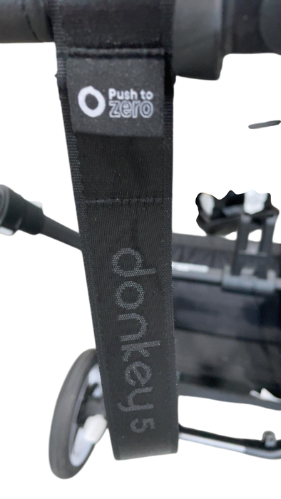 Shop Bugaboo Donkey 5 Mono Stroller, 2025, Graphite, Stormy Blue, Stormy Blue at GoodBuy Gear