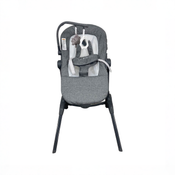 Shop Baby Delight Bloom Soothing Adjustable Lounger, Charcoal Tweed at GoodBuy Gear