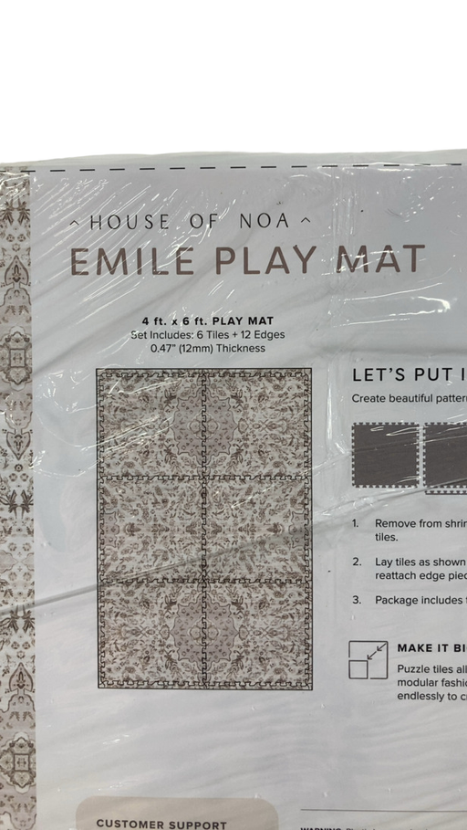 Shop House of Noa Little Nomad Play Mat, Latte, Emile, 4x6 at GoodBuy Gear