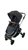 Shop Mockingbird Single 2.0 Stroller, 2024, Black, Silver With Penny Leather, Windowpane at GoodBuy Gear