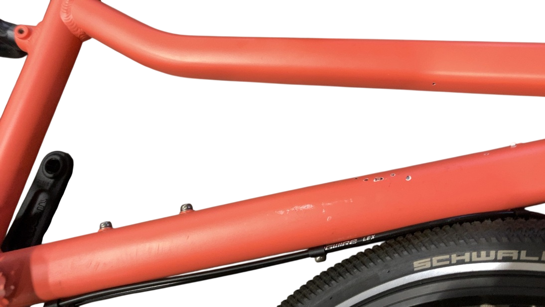 Shop Woom EXPLORE 4 Bike, Neon Coral at GoodBuy Gear