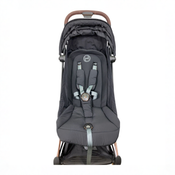 Shop Cybex Coya Stroller, 2024, Rose Gold, Sepia Black at GoodBuy Gear
