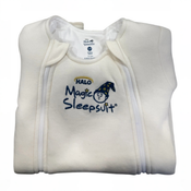 Shop Halo Baby Merlin's Magic Sleepsuit, Cotton, Cream, Small at GoodBuy Gear