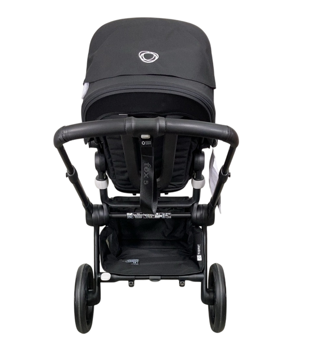 Shop Bugaboo Fox 5 Stroller, 2024, Black, Midnight Black at GoodBuy Gear