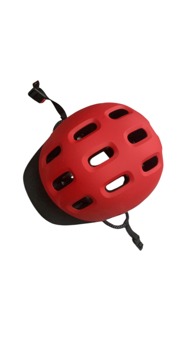 Shop Woom Ready Kids Helmet, Medium, Without Light, Woom Red at GoodBuy Gear