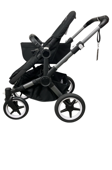Shop Bugaboo Donkey 5 Mono Stroller, Midnight Black, Graphite, 2024, without Canopy at GoodBuy Gear