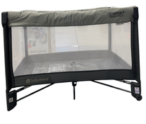 Shop Baby Trend Comet Quick-Fold Playard with Hanging Bassinet, Gray at GoodBuy Gear