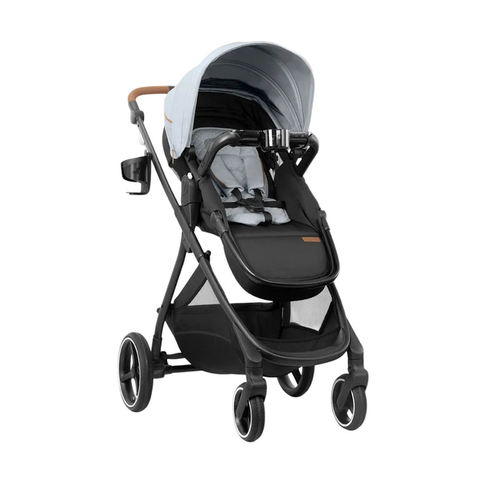 Evenflo Shyft Intuiti+ Stroller, 2025, Green & Gentle Fabric, Quartz