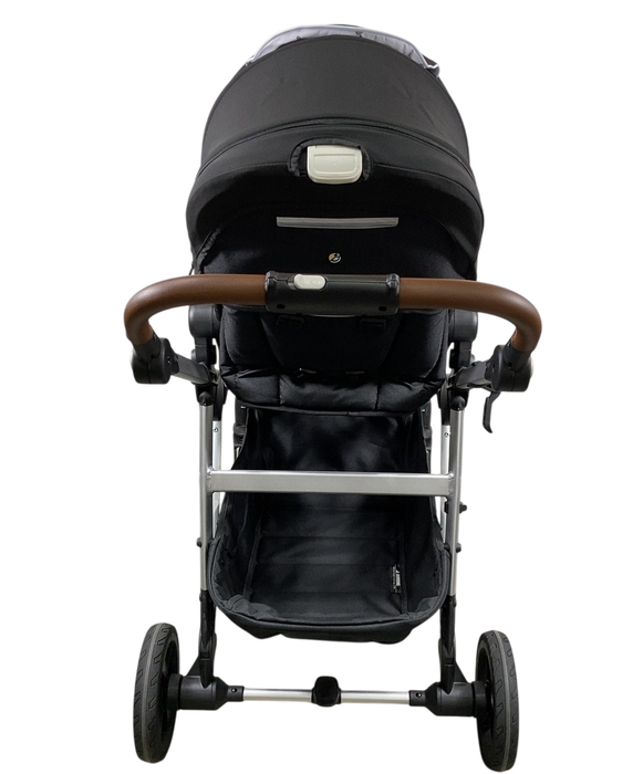 Shop Mockingbird Single to Double 2.0 Stroller, 2024, Black, Silver With Penny Leather, Watercolor Drops at GoodBuy Gear