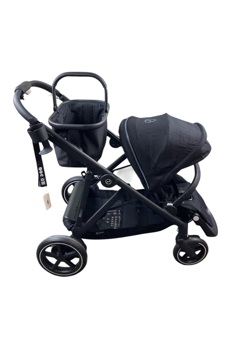 Shop Cybex e-Gazelle S Stroller, 2024, Black, Moon Black at GoodBuy Gear