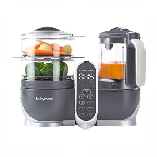 Shop Babymoov Duo Meal Station Food Maker, Grey at GoodBuy Gear