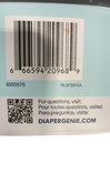 Shop Diaper Genie Jumbo Square Disposal Bag Refill, 810 Ct at GoodBuy Gear