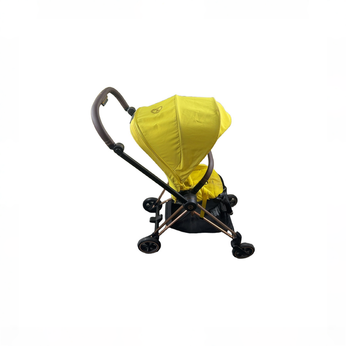 Shop DRAFT - Cybex Mios3 Stroller, 2024, Mustard Yellow, Rosegold at GoodBuy Gear