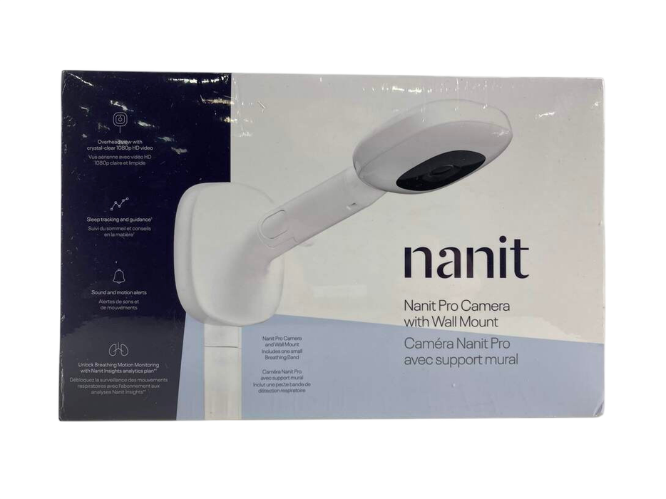 Shop Nanit Pro HD Baby Monitor with Wall Mount, White at GoodBuy Gear