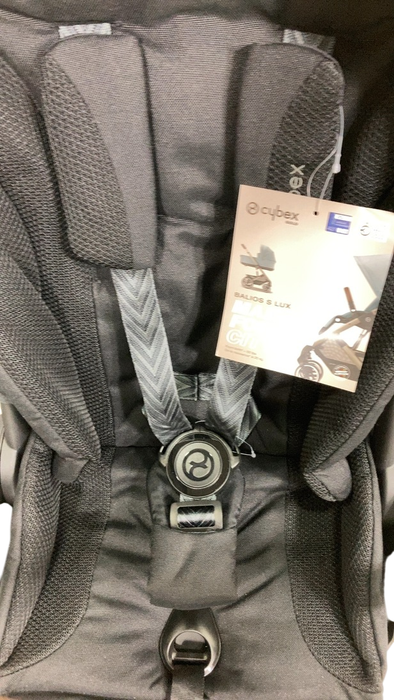 Shop Cybex Balios S Stroller Seat, Moon Black, 2024, Silver Frame at GoodBuy Gear