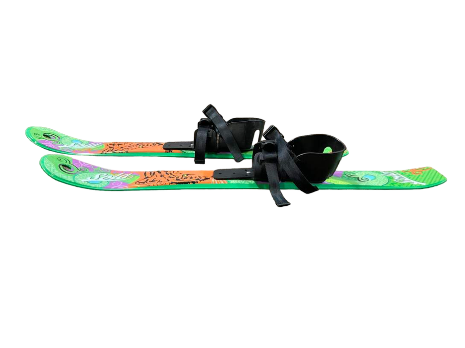 Shop Sola Kid’s Snow Skis and Poles, Tiger at GoodBuy Gear
