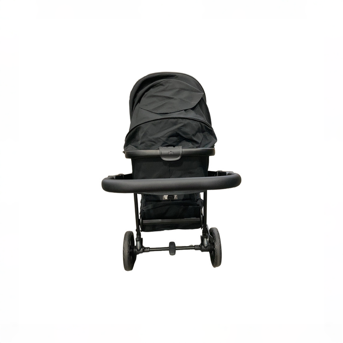Shop Mompush Meteor 2 Stroller, 2025, Black, Black Frame at GoodBuy Gear
