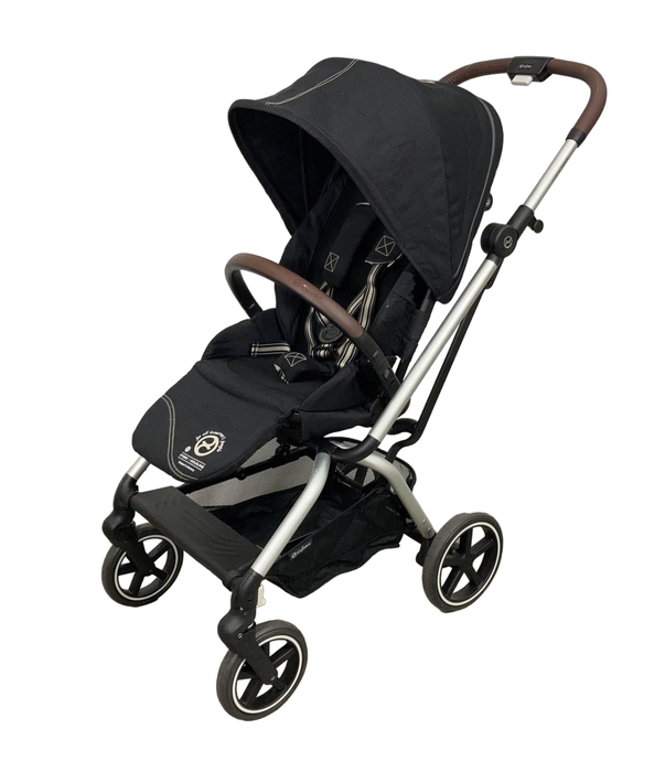 Cybex Eezy S Twist2 Stroller, 2022, Moon Black