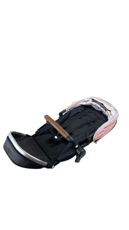 Shop Mockingbird 2nd Seat Kit with Extendable Canopy, Bloom, Silver With Penny Leather, Watercolor Drops at GoodBuy Gear