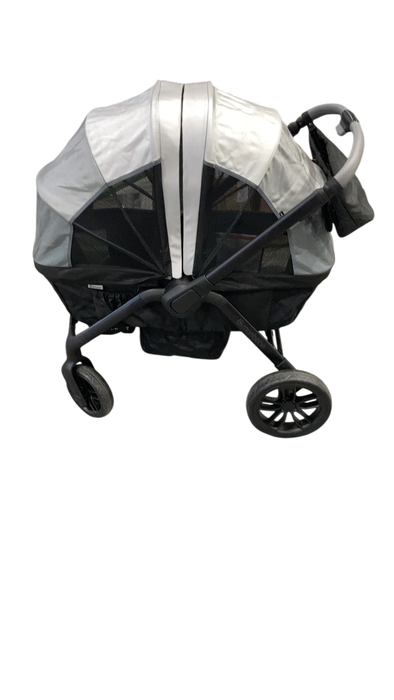 Shop Monbebe Everyday Outings Wagon Stroller, 2023, Cobblestone Gray at GoodBuy Gear