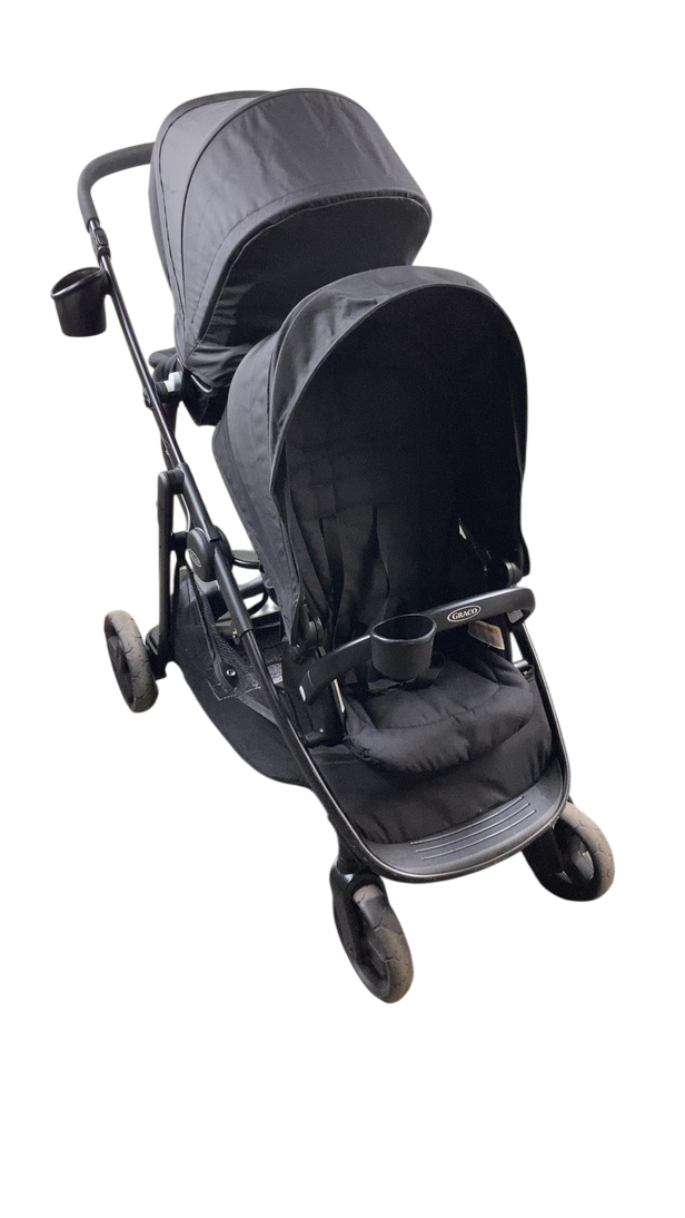 graco ready2grow lx double stroller gotham Graco Ready2Grow LX 2.0 Double Stroller, 2022, Gotham