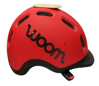 Shop Woom Ready Kids Helmet, Medium, Without Light, Woom Red at GoodBuy Gear