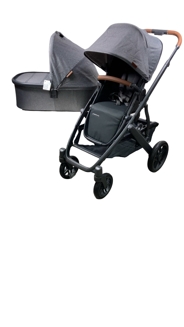 UPPAbaby VISTA V2 Stroller, 2023, Greyson (Charcoal Melange)