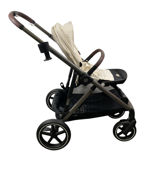 Shop Cybex Gazelle S Modular Stroller, 2024, Seashell Beige, Taupe Frame at GoodBuy Gear