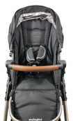 Shop Mockingbird Single to Double 2.0 Stroller, 2024, Black, Silver With Penny Leather, Windowpane at GoodBuy Gear
