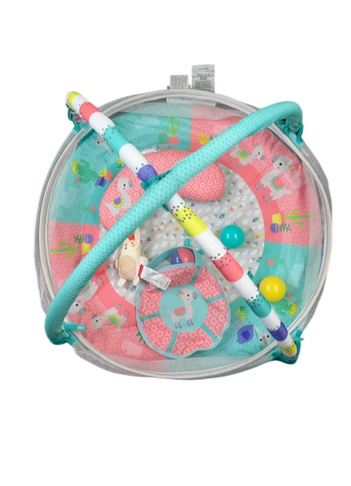 Shop Bright Starts 4-in-1 Rounds Of Fun Activity Gym & Ball Pit, Pink at GoodBuy Gear