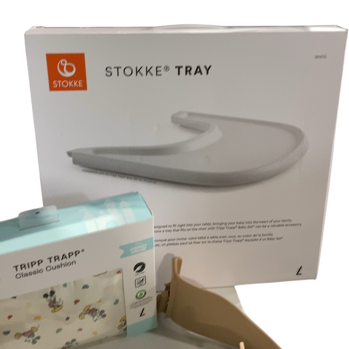 Shop Stokke Tripp Trapp Complete High Chair, 2, Mickey Celebration, Natural at GoodBuy Gear