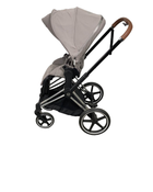 secondhand Cybex PRIAM Stroller, Chrome With Black Details, Soho Grey, 2021