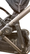 Shop Cybex Gazelle S Modular Stroller, 2024, Moon Black, Taupe Frame at GoodBuy Gear