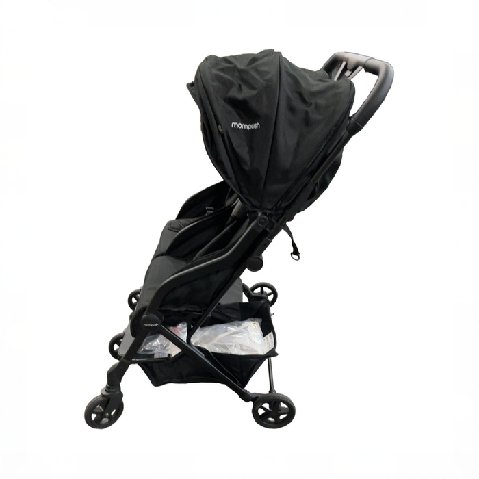 Shop Mompush Lithe Double Stroller, 2025, Black at GoodBuy Gear