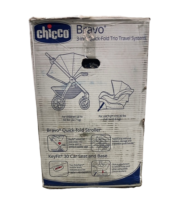 Shop Chicco Bravo Trio Travel System, 2024, Camden at GoodBuy Gear