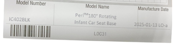 Shop Maxi-Cosi Peri 180 Rotating Car Seat Base, 2025 at GoodBuy Gear