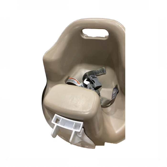 Shop Upseat Baby Floor & Booster Seat with Tray, Taupe at GoodBuy Gear
