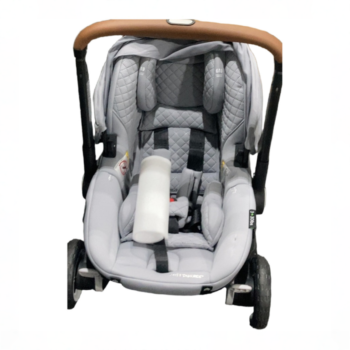 Shop Evenflo Shyft Dual Ride Infant Car Seat Stroller Combo, Quartz, 2026, with Carryall Storage and Green & Gentle Fabric at GoodBuy Gear